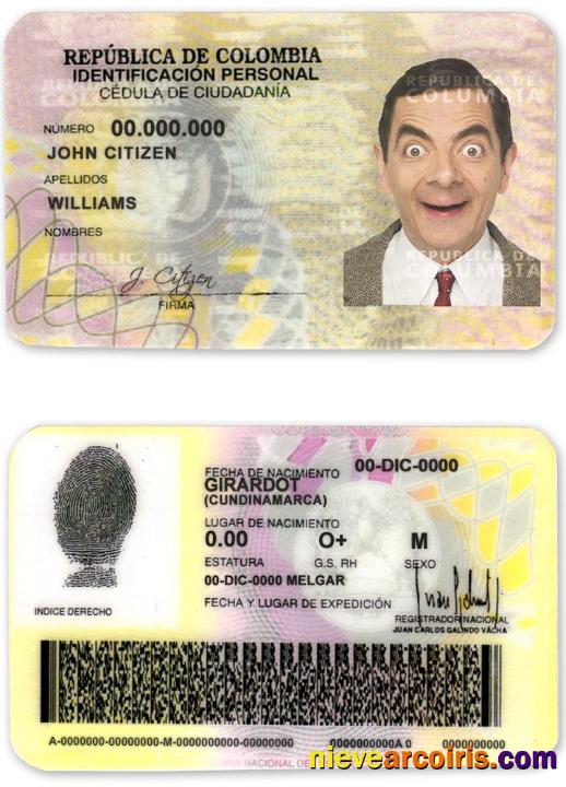 Colombia ID, 2010 – 2020